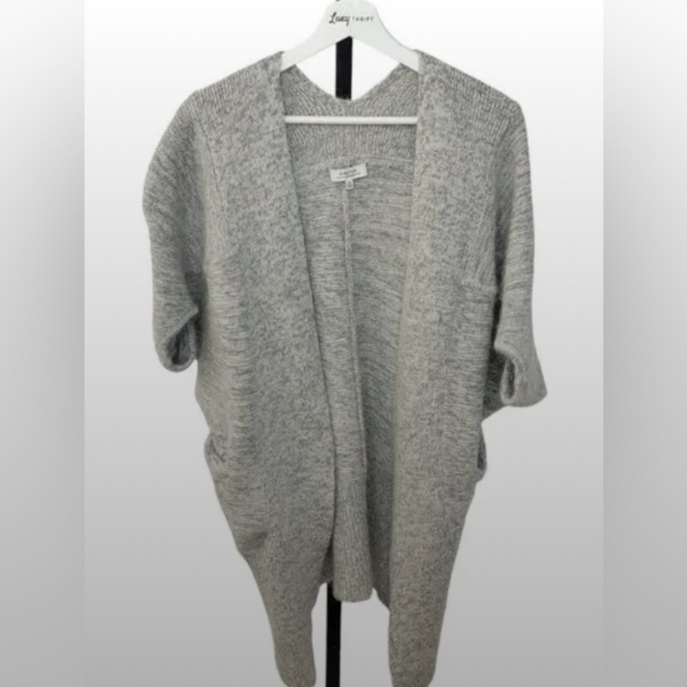 Aritzia Babaton Javier Cocoon Mohair Alpaca Blend Cardigan EUC Size S/M - Picture 5 of 16
